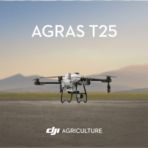 DRONE DJI Agras T25P Γεωργικό (20Lt) (KIT: 3 Μπαταρίες & Φορτιστής)